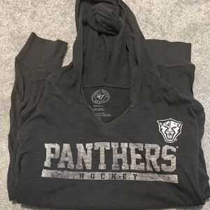 47 Brand Panthers Hockey Charcoal Hoodie